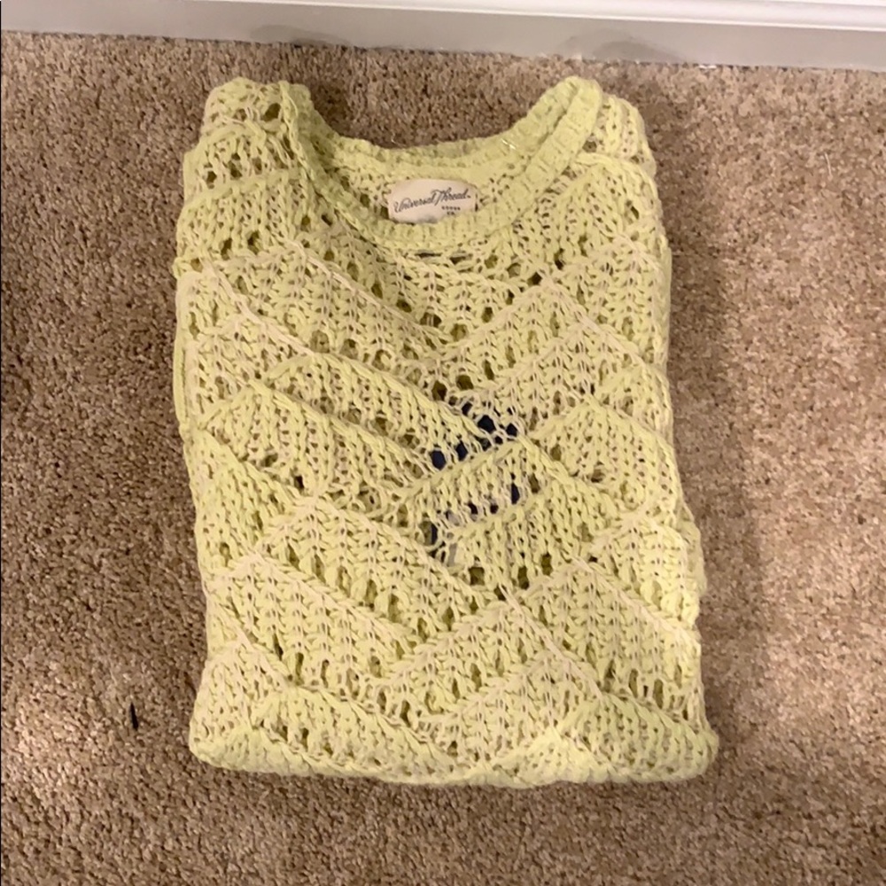 Target Open Stitch Tunic Sweater - Size S (NWT)